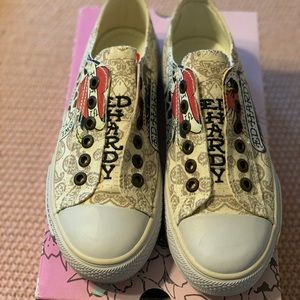 Ed Hardy Slip Ons